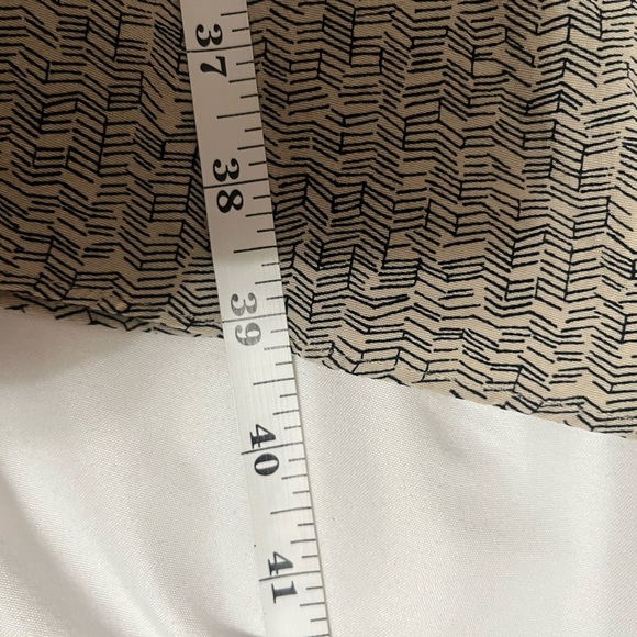 Eileen Fisher Broken Chevron Tencel Dress Size Medium - Picture 8 of 8